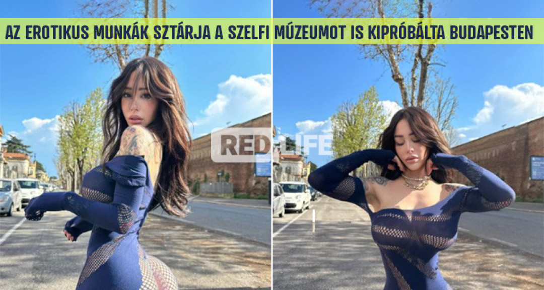 Újabb szexi pornós celeb járt